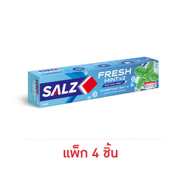 ซอลส์ ยาสีฟัน เฟรซ มินต์ 140 กรัม (แพ็ก 4 ชิ้น) - SALZ