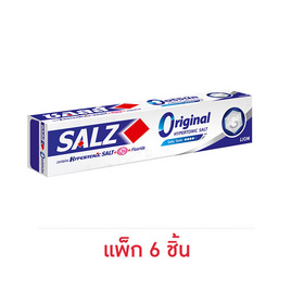 ซอลส์ ยาสีฟัน ออริจินัล 140 กรัม (แพ็ก 6 ชิ้น) - SALZ, ผลิตภัณฑ์ดูแลช่องปากและฟัน