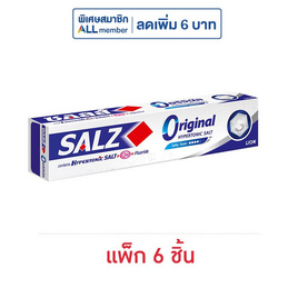 ซอลส์ ยาสีฟัน ออริจินัล 140 กรัม (แพ็ก 6 ชิ้น) - SALZ, ความงามและสุขภาพ