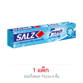 ซอลส์ ยาสีฟัน เฟรซ แจเปนนิส มินต์ 140 กรัม (แพ็ก 6 ชิ้น) - SALZ, ผลิตภัณฑ์ดูแลช่องปากและฟัน