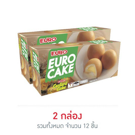 ยูโร่ คัสตาร์ดเค้ก 144 กรัม (กล่อง 6 ชิ้น) - ยูโร่, Shop in Shop