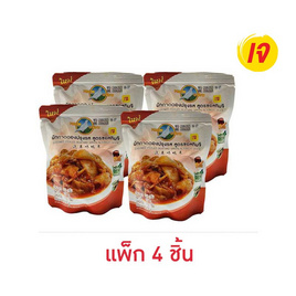 นกพิราบ ผักกาดดองปรุงรส สูตรซอสกิมจิ  145 กรัม (แพ็ก 4 ชิ้น) - นกพิราบ, นกพิราบ