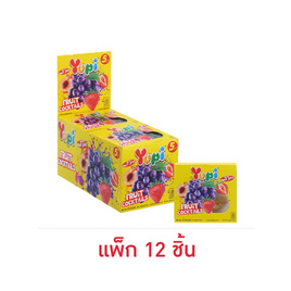 ยูปี้ กัมมี่ฟรุตคอกเทล 14 กรัม (แพ็ก 12 ชิ้น) - ยูปี้, เยลลี่/มาร์ชแมลโลว์