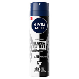 นีเวีย สเปรย์เมนแบล็คแอนด์ไวท์ 150 มล. - Nivea, ระงับกลิ่นกาย