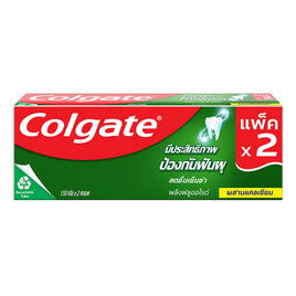 คอลเกต ยาสีฟัน สดชื่นเย็นซ่า 150 กรัม (แพ็กคู่) - Colgate, ยาสีฟัน