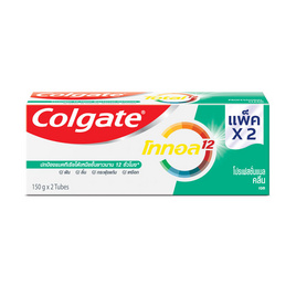 คอลเกต ยาสีฟันโททอลโปรเฟสชั่นแนลคลีนเจล 150 กรัม (แพ็กคู่) - Colgate, ผลิตภัณฑ์ดูแลช่องปากและฟัน