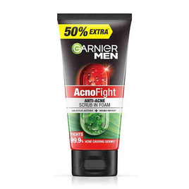 การ์นิเย่ เมน แอคโนไฟท์ แอนติ-แอคเน่ สครับ อิน โฟม 150 มล. - Garnier, ผลิตภัณฑ์ดูแลผิวหน้า