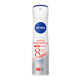 นีเวีย เอ็กซ์ตร้า ไบรท์เทนนิ่ง แม็กซ์ โพรเทค สเปรย์ 150 มล. - Nivea, ซูเปอร์มาร์เก็ต