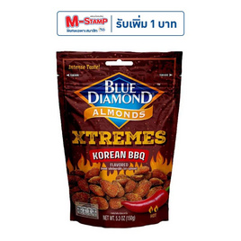 บลูไดมอนด์ อัลมอนด์รสโคเรียนบาร์บีคิว 150 กรัม - Blue Diamond, ถั่ว