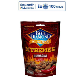 บลูไดมอนด์ อัลมอนด์รสศรีราชา 150 กรัม - Blue Diamond, ขนม สำหรับการเดินทาง​