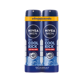 นีเวีย เมน สเปรย์ คูล คิก 150 มล. (แพ็กคู่) - Nivea, ระงับกลิ่นกาย