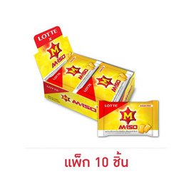 ลอตเต้ หมากฝรั่งชูการ์ฟรีกลิ่นผลไม้รวม เอ็ม-150 11.6 กรัม (แพ็ก 10 ชิ้น) - ลอตเต้, หมากฝรั่ง