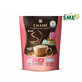 ชาเม่ชาย คอฟฟี่แพค คอลลาเจนและสารสกัดดอกคำฝอย 150 กรัม (15 กรัม x 10 ซอง) - Chame, Chame