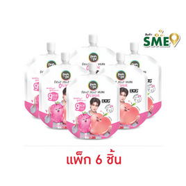 ซันซุ กลิ่นพีชผสมลิ้นจี่ 150 กรัม (แพ็ก 6) - ซันซุ, น้ำผลไม้&ผัก