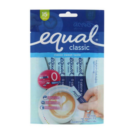 อิควล คลาสสิค ชนิดผง 15 กรัม แพ็ก 15 ซอง (12 แพ็ก) - Equal, น้ำตาลและสารให้ความหวาน