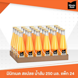 สแปลชน้ำรสส้ม15% 250 มล. (ยกลัง 24 ขวด) - Minute Maid, น้ำผลไม้&ผัก