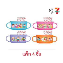 บิ๊กก้า ครั้นช์ ชามชินจัง รสช็อกโกแลตคาราเมล 15กรัม (แพ็ก 4 ชิ้น) - บิ๊กก้า, บิ๊กก้า