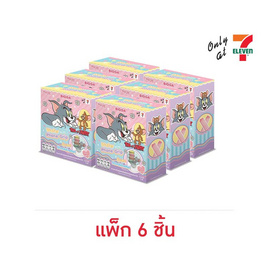 บิ๊กก้า เวเฟอร์สอดไส้ครีมสตรอเบอร์รี่พร้อมที่ติดโทรศัพท์ทอม&เจอร์รี่ 15 กรัม (แพ็ก 6 ชิ้น) - บิ๊กก้า, ขนมขบเคี้ยว และช็อคโกแลต