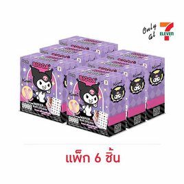 บิ๊กก้า เวเฟอร์สอดไส้สตรอเบอร์รี่ พร้อมสติ๊กเกอร์ติดเล็บคุโรมิ คละแบบ 15 กรัม (แพ็ก 6 ชิ้น) - บิ๊กก้า, บิ๊กก้า