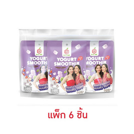 ไบท์มี โยเกิร์ตสมูทตี้ ฟรีซดราย สูตรวิตามินซี 15 กรัม (แพ็ก 6 ชิ้น) - ไบท์มี, ผลไม้อบแห้ง