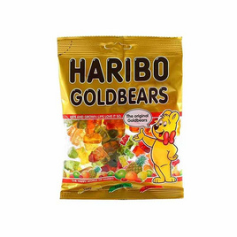 ฮาริโบ้โกลด์แบร์ เยลลี่กลิ่มผลไม้รวม 160 กรัม - Haribo, ท็อปปิง