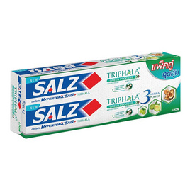 ซอลส์ ยาสีฟัน สูตรตรีผลา 160 กรัม (แพ็กคู่) - SALZ, SALZ