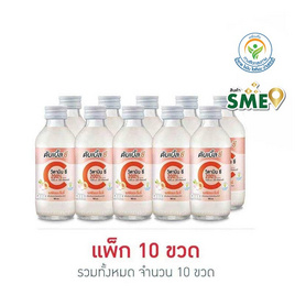 ดับเบิ้ลซี รสพีชและลิ้นจี่ 160 มล. (แพ็ก 10 ขวด) - Double C, Double C