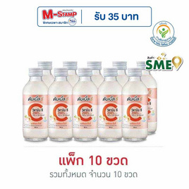 ดับเบิ้ลซี รสพีชและลิ้นจี่ 160 มล. (แพ็ก 10 ขวด) - Double C