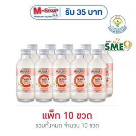 ดับเบิ้ลซี รสพีชและลิ้นจี่ 160 มล. (แพ็ก 10 ขวด) - Double C, M-Stamp แจกจัดหนัก