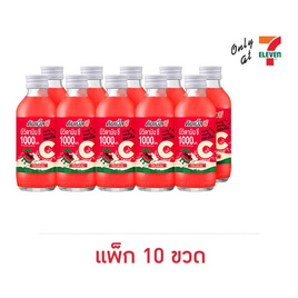 ดับเบิ้ลซี แตงโม 160 มล. (แพ็ก 10 ขวด) - Double C, เครื่องดื่มวิตามิน