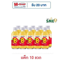 ดับเบิ้ลซี แอปเปิ้ล 160 มล. (แพ็ก 10 ขวด) - Double C, เครื่องดื่มวิตามิน
