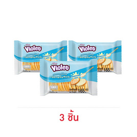 ไวโอเลต แครกเกอร์ไส้ครีมนมข้นหวาน 165 กรัม - ไวโอเลต, ไวโอเลต