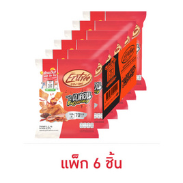 อองเทร่ หมูแผ่นอบกรอบ รสพริกเผาเบคอน 16 กรัม (แพ็ก 6 ชิ้น) - อองเทร่, อองเทร่