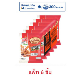 อองเทร่ หมูแผ่นอบกรอบ รสพริกเผาเบคอน 16 กรัม (แพ็ก 6 ชิ้น) - อองเทร่, New Year Party Snack Confectionery ราคาพิเศษ