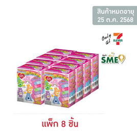 ไอโอร่า บิสกิตกลิ่นนมพร้อมกิ๊บติดผมขนฟูลายแคร์แบร์ 16 กรัม  (แพ็ก 8 ชิ้น) - ไอโอร่า, บิสกิต