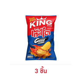 เทสโตแผ่นหยัก กลิ่นปูผัดผงกะหรี่ 170 กรัม - เทสโต