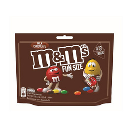 เอ็ม&เอ็ม มิลค์ฟันไซส์ ช็อกโกแลต 175.5 กรัม - M&M, ช็อกโกแลต