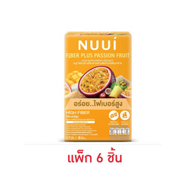 หนุย ไฟเบอร์พลัส เสาวรส 17กรัม (แพ็ก 6) - Nuui, ควบคุมน้ำหนัก รูปร่าง