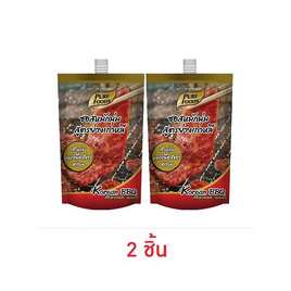 เพียวฟู้ดส์ ซอสหมักนุ่ม สูตรย่างเกาหลี 180 กรัม - Pure Foods, เครื่องปรุงรสและของแห้ง