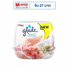 เกลดเซ็นท์เต็ดเจลซากุระแอนด์วอเตอร์ลิลลี่ 180 กรัม - Glade, เกรด ผลิตภัณฑ์ปรับอากาศภายในบ้าน