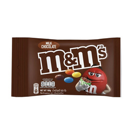 เอ็ม&เอ็ม เพลนมิลค์ ช็อกโกแลต 180 กรัม - M&M, M&M's