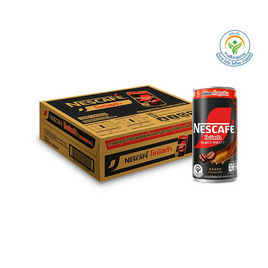 เนสกาแฟ โรบัสต้า แบล็คโรสต์ 180 มล. (ยกลัง 30 กระป๋อง) - Nescafe, Nescafe