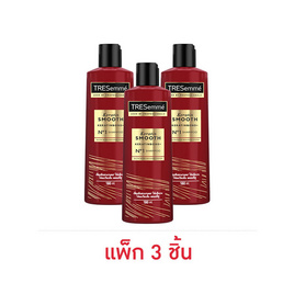 เทรซาเม่ แชมพู เคราตินสมูท (สีแดง) 180 มล. (แพ็ก 3 ชิ้น) - Tresemme, แชมพูและครีมนวดผม