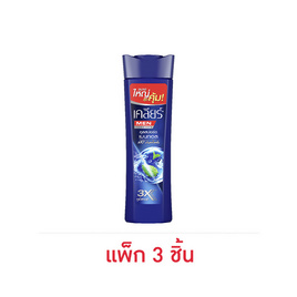 เคลียร์ เมน แชมพูขจัดรังแค คูล สปอร์ต เมนทอล 180 มล. (แพ็ก 3 ชิ้น) - Clear, สำหรับผู้ชาย