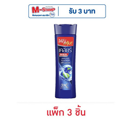 เคลียร์ เมน แชมพูขจัดรังแค คูล สปอร์ต เมนทอล 180 มล. (แพ็ก 3 ชิ้น) - Clear
