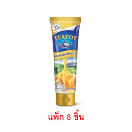 ทีพอท นมข้นหวานหลอดสูตรนมสด 180 กรัม แพ็ก 8 หลอด - ทีพอท, ทีพอท