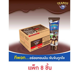 ทีพอท นมข้นหวานหลอดรสช็อกโกแลต 180 กรัม แพ็ก 8 หลอด - ทีพอท, น้ำตาลและสารให้ความหวาน
