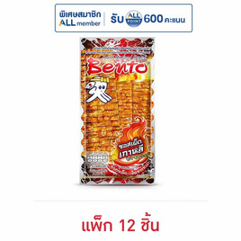 เบนโตะ ปลาหมึกอบรสซอสเผ็ดเกาหลี 18 กรัม (แพ็ก 12 ชิ้น) - เบนโตะ, เบนโตะ