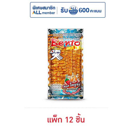 เบนโตะ ปลาหมึกอบรสซอสโคชูจัง 18 กรัม (แพ็ก 12 ชิ้น) - เบนโตะ, ขนม สำหรับการเดินทาง​