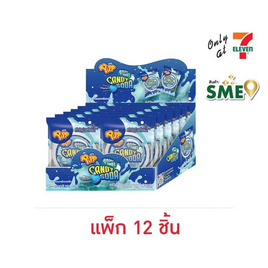 พิพ ลูกอมฟิซซี่กลิ่นโซดามิ้นท์ 18 กรัม (แพ็ก 12 ชิ้น) - พิพ, ลูกอม